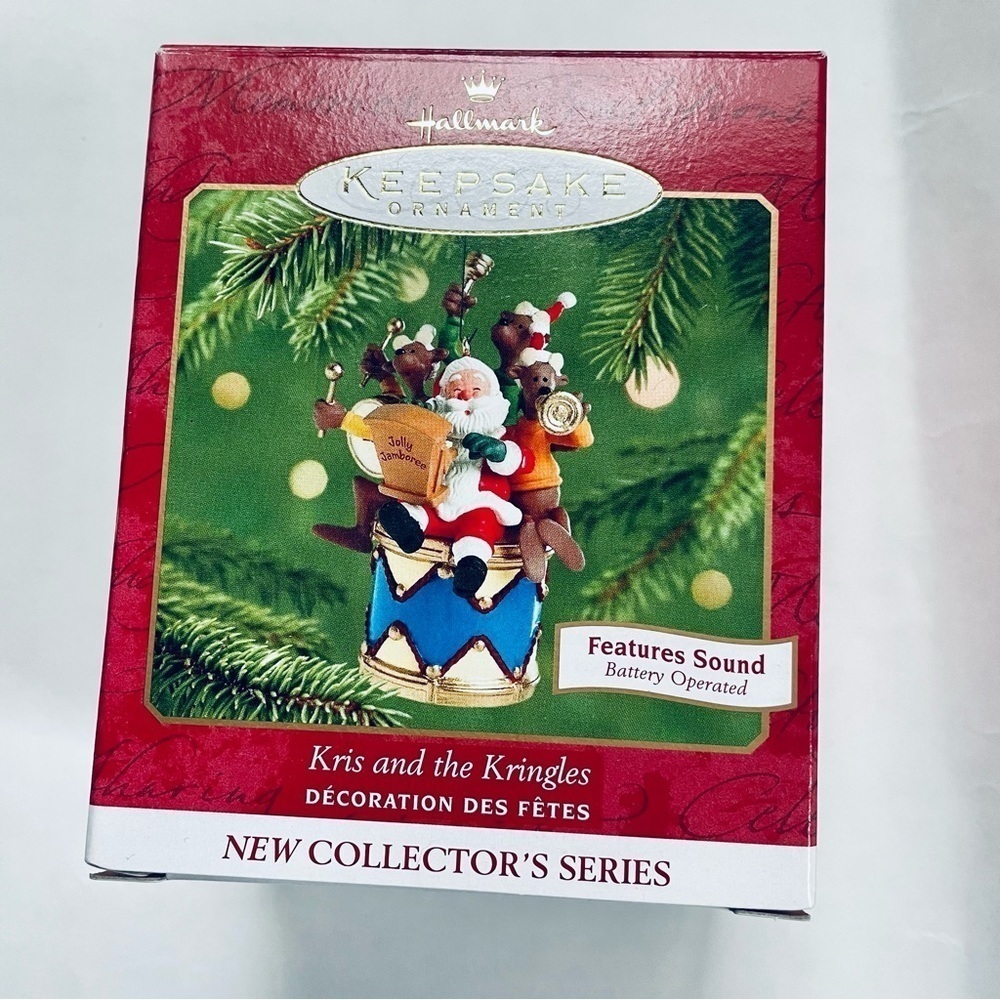 Hallmark Keepsake Kris and the Kringles Christmas Tree Ornament 2001